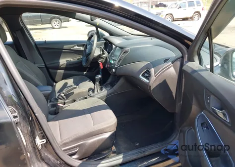 2017 Chevrolet Cruze Lt Manual из США, поврежденный, VIN 3G1BD6SM9HS546812